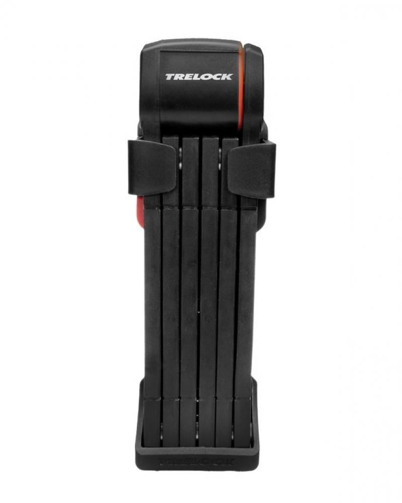 TRELOCK Faltschloss FS 380 TRIGO 100 380 - kompaktes Falt-Schloss mit Tracking-Funktion