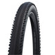 Schwalbe Hurricane Reifen 28x1.60 Zoll 42-622 - HS499 - Drahtreifen - E-50 - ADDIX Performance - schwarz