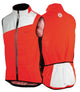 Wowow Wind-Wasser-Weste Hardknott rot mit reflektierendes Band XS