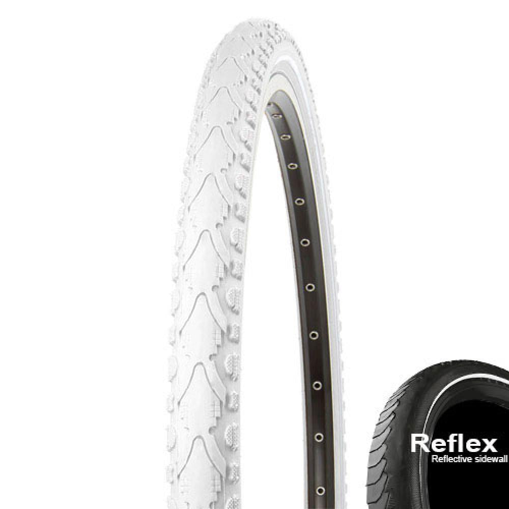 Reifen Khan 28x1.50 Zoll 40-622 Weiß Reflex K-935 Draht