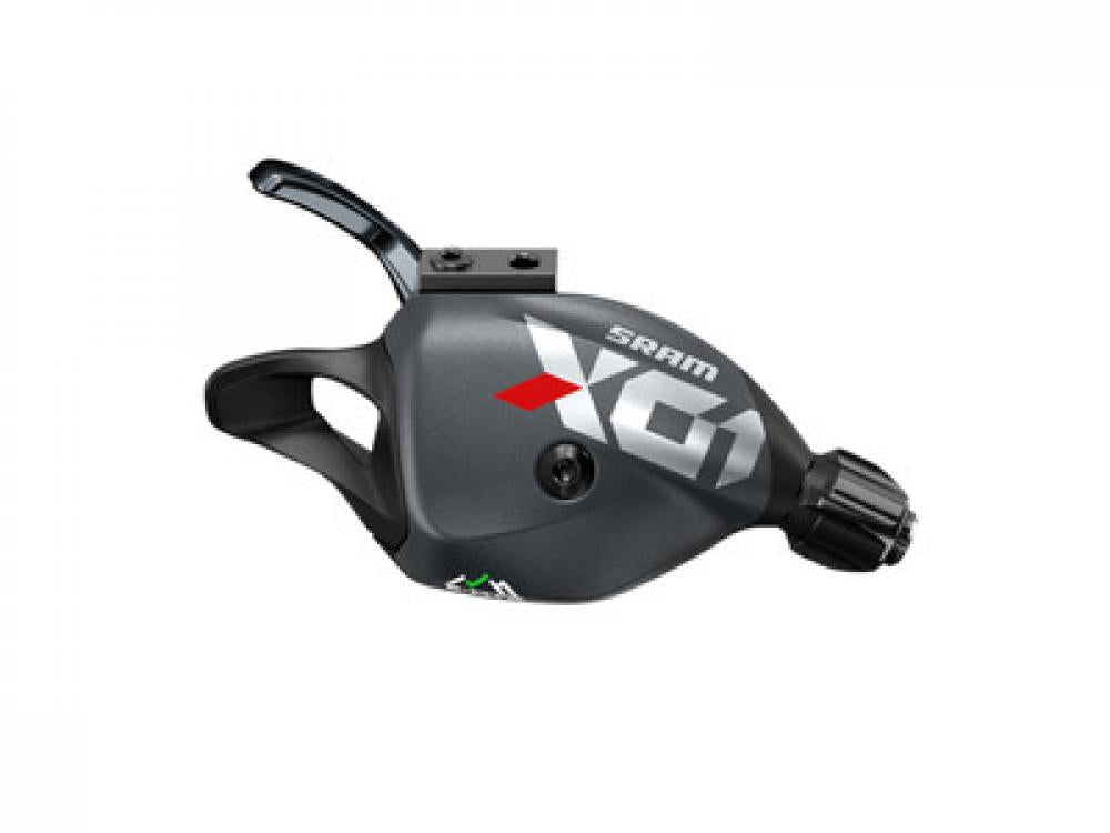SRAM Trigger X01 Eagle Single Click schwarz-rot - Präziser 12-fach Schalthebel für E-MTB Performance
