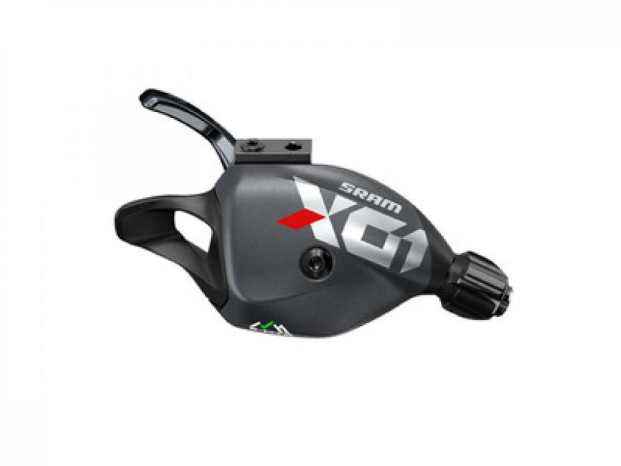 SRAM Trigger X01 Eagle Single Click schwarz-rot - Präziser 12-fach Schalthebel für E-MTB Performance