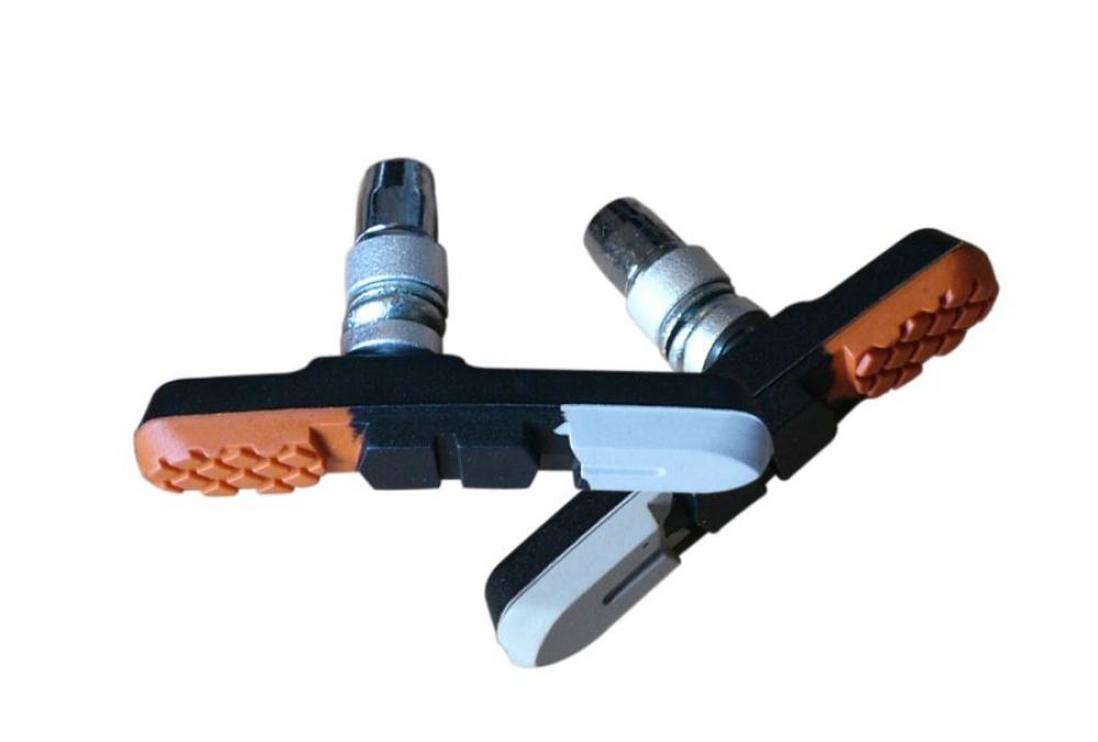 Ng Sports 4season Bremsschuhe, Black-orange-grey