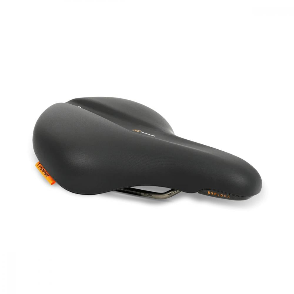 Selle Royal Sattel Explora 90° Relaxed Unisex - Komfortabler Fahrradsattel für aufrechte Sitzposition