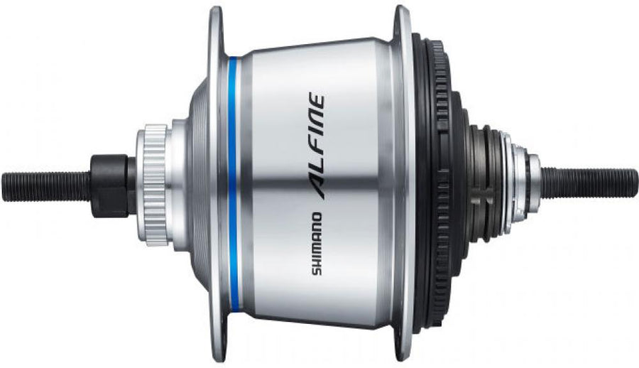 SHIMANO Getriebenabe Di2 ALFINE Di2 SG-S7051-8 - 7051-8, Silber 36 Loch