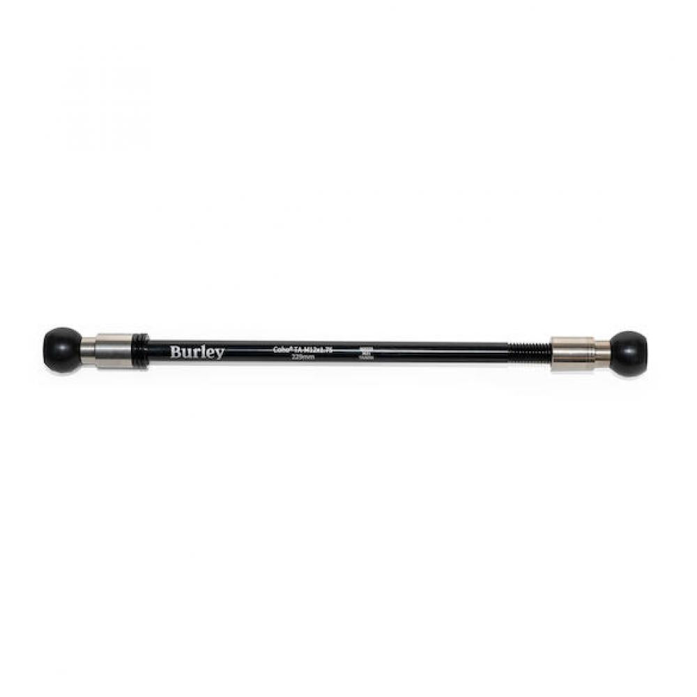 Steckachse Coho Xc M12x1.75, 229 Mm Schwarz - Adapter Für 12 Mm Hinterrad