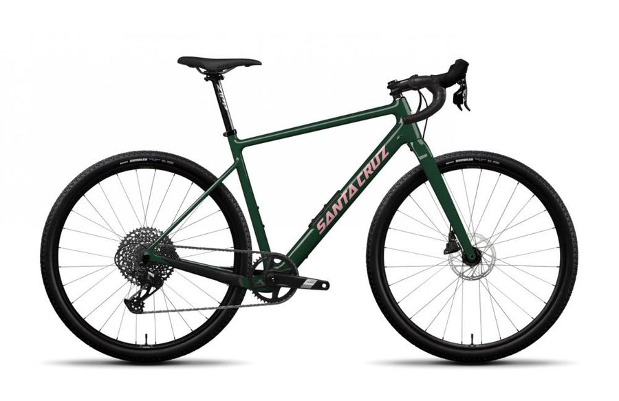 Santa Cruz Stigmata Apex 4 CC Gravelbike 700c Gr. M, Carbon CC, SRAM Apex, British Racing Green