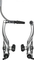 SHIMANO V-Brake ALIVIO BR-T4000 HR, silberne hintere Felgenbremse.