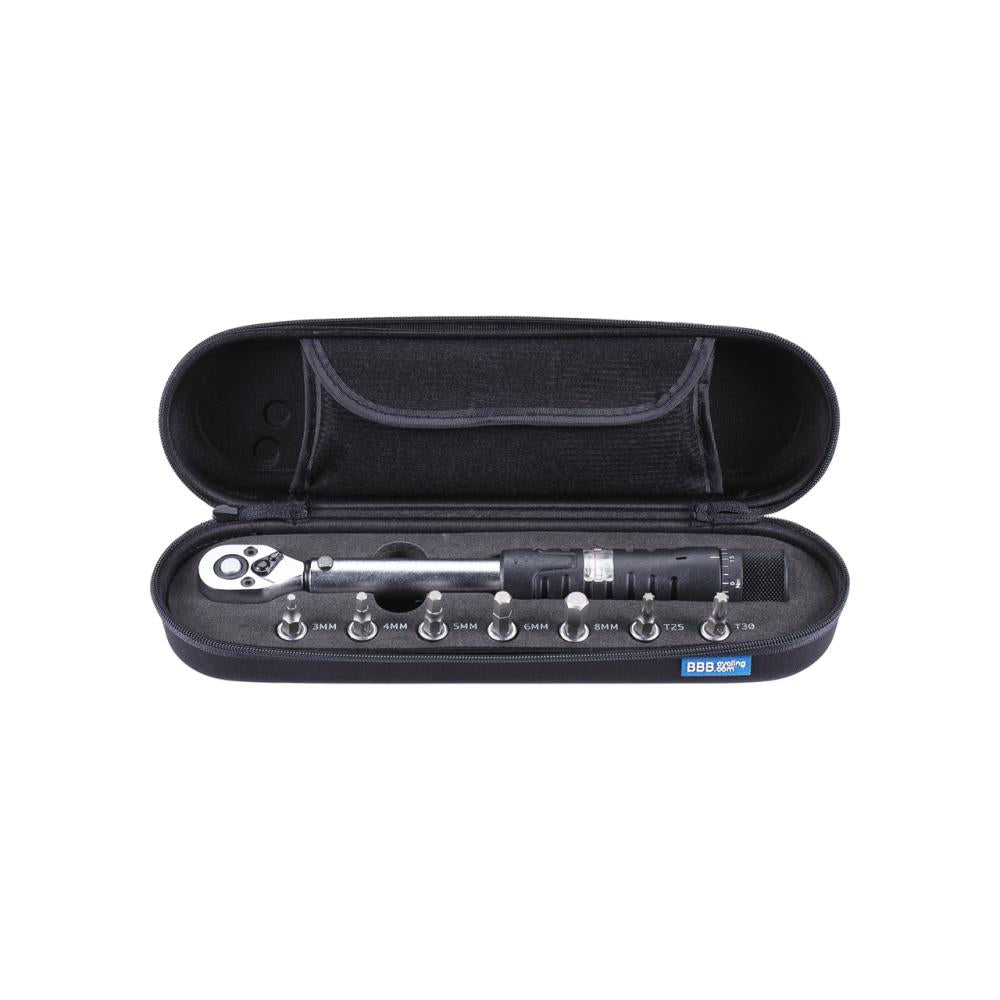 BBB Cycling BBB Drehmomentschlüssel TorqueSet 1/4 inch 2-14 Nm schwarz - präzise Drehmomentkontrolle