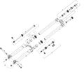 Manitou Dichtungskit Low Friction Mattoc, Mastodon, Magnum 34 mm schwarz - geschmeidige Performance
