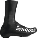 VeloToze Überschuh 2.0 lang schwarz L - wasserdichter Aero-Überschuh für kalte Tage