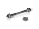 XLC Evo Reparaturkit Hinterradnabe 135mm Schnellspanner  Achse, Kugelringe, Endkappen  kompatibel mit X13 Evo Ø5/135mm