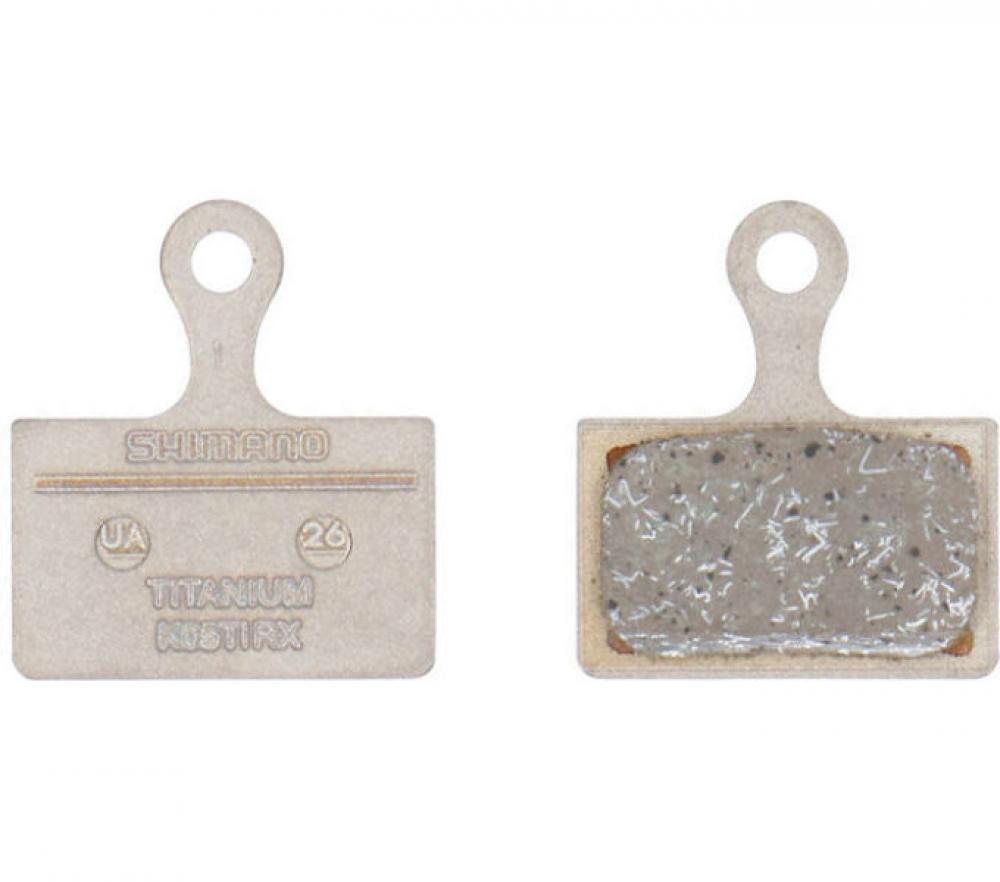 SHIMANO Scheibenbremsbelag K05TI-RX Resin Scheibenbremsbelag - für Shimano Scheibenbremsen