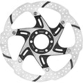 TRP Bremsscheibe TR-42 6-Loch 2,3 x 180 mm Silber/schwarz - starke Bremsleistung für E-MTB & Downhill
