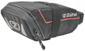 Zefal Satteltasche Z Light Pack S 0,4l schwarz mit roten Akzenten und reflektierenden Elementen