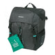Basil Discovery 365D L 20 Liter Einzeltasche mit MIK-Hooks - wasserabweisend - Regenhülle Reflektoren 30x17x36 cm 5 kg - Fahrradträgertasche