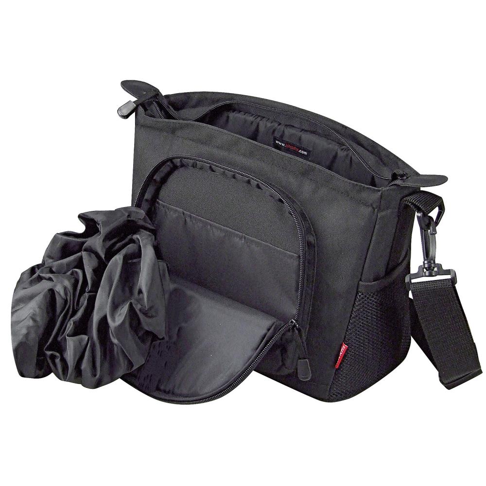 KLICKfix Lenkertasche Allegra schwarz Größe 22x14x33cm 5l mit Klickfix-Adapter