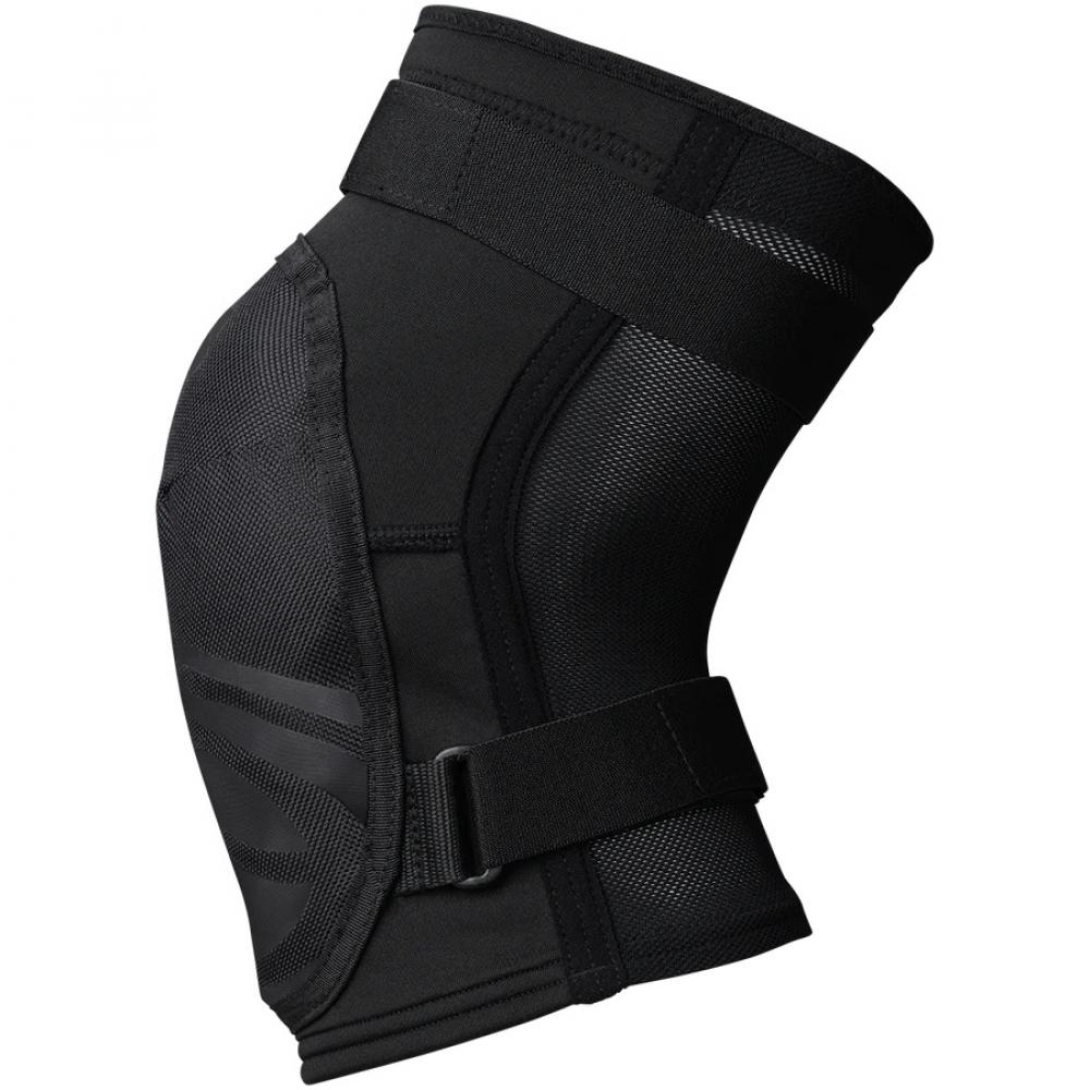 IXS Sports Division iXS Hack EVO+ Knee Guard L black - komfortabler Knieschoner mit Softschutz
