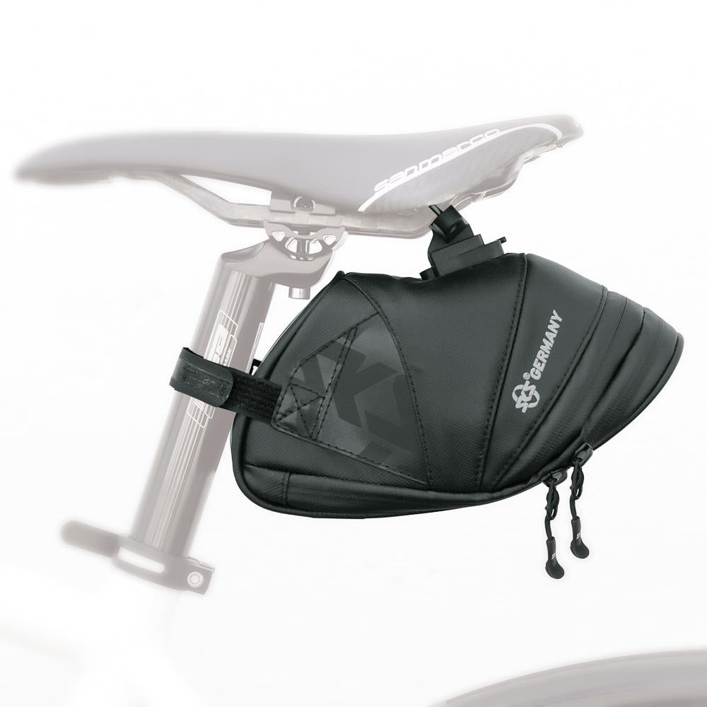 SKS Satteltasche Explorer Click 1800 schwarz - Wasserdicht, robuste Materialien, Klick-Befestigung, 1,8L Volumen, reflektierende Elemente, ideal für Touren & Alltag