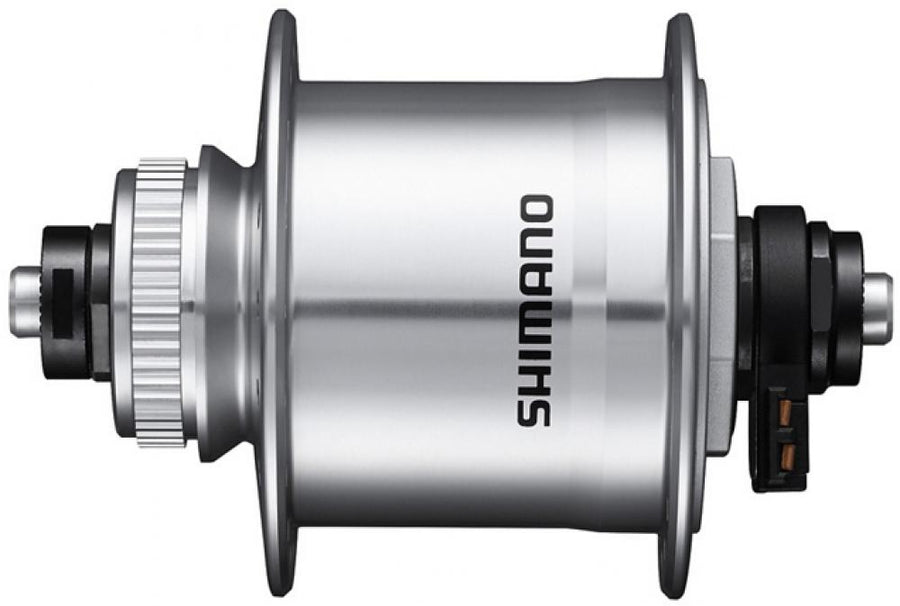 SHIMANO Nabendynamo DH-UR700-3D 6V/3W - 700-3, Silber 32 Loch Center-Lock