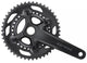 SHIMANO Kurbelgarnitur GRX FC-RX600-10 Kurbelgarnitur - 600-10, 10-fach, 172,5 mm, 46-30 Zähne, 30 Zähne, Schwarz