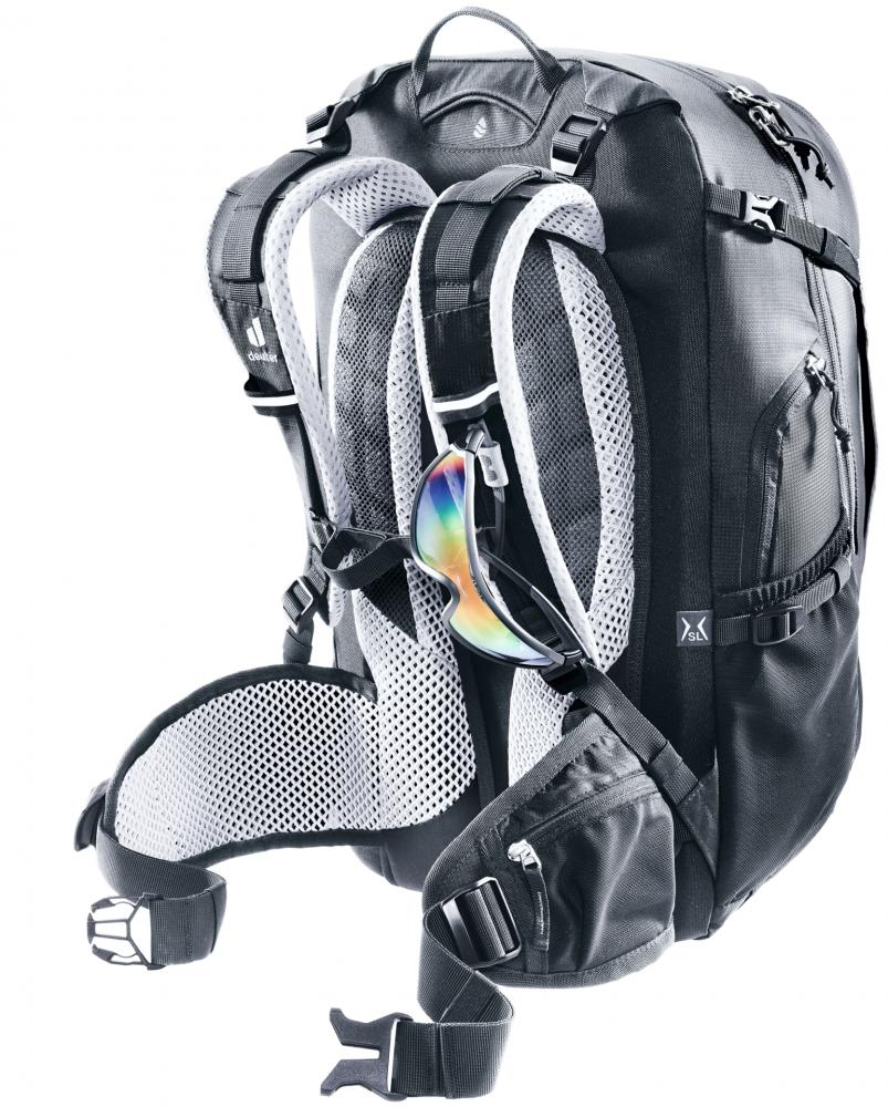 Deuter Trans Alpine 28 SL Fahrradrucksack Damen 28L Schwarz - Ergonomisch für Touren