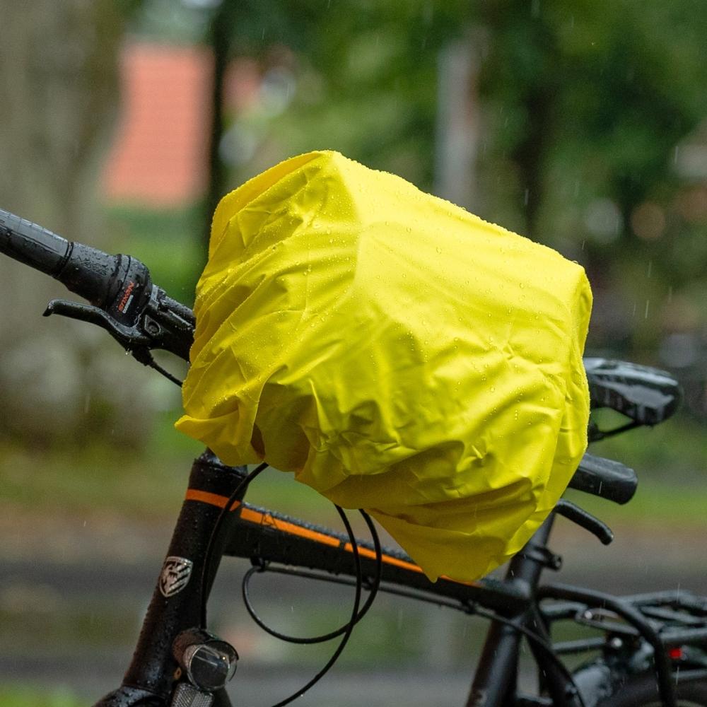 Überzug Für Lenkertasche Gelb - Zuverlässiger Regenschutz Für 5-8 L