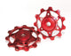 XLC Schaltwerkpully PU-A02 rot