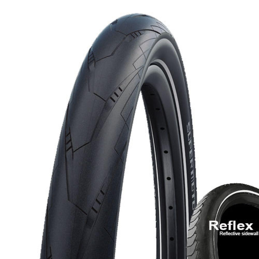 Schwalbe Reifen Super Moto 28x2.40 62-622 schwarz Reflex E-50 HS605 Draht - Drahtreifen - Fahrradreifen