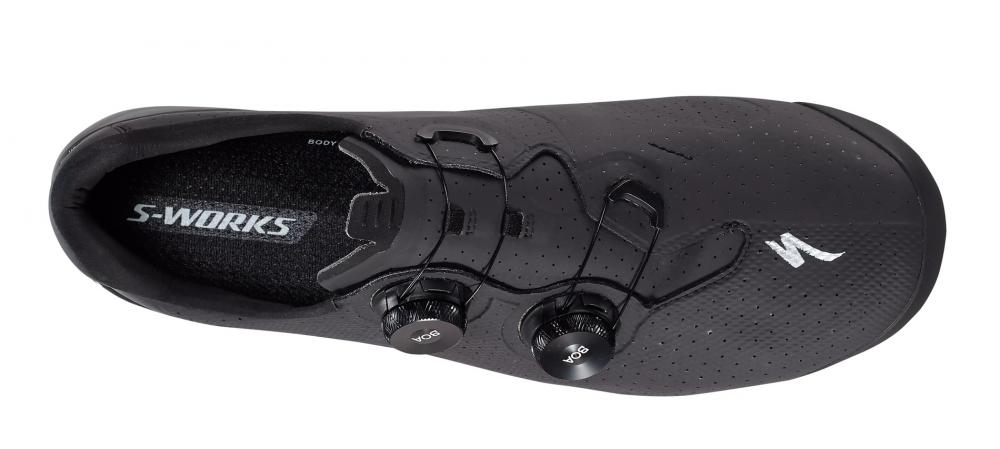 Specialized SW TORCH RD Rennradschuh Größe 43 Schwarz - Profi-Radschuh für maximale Kraftübertragung - Bekleidung