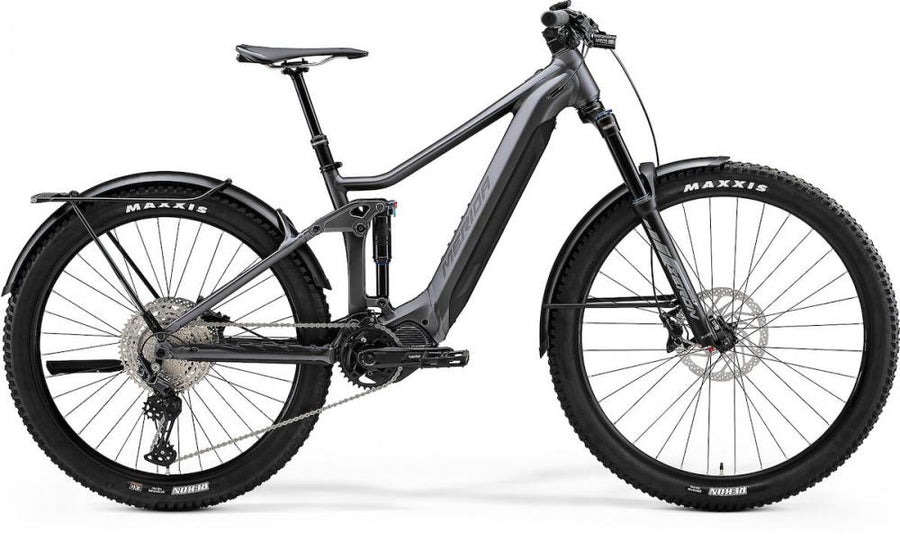 Merida eONE-FORTY 675 EQ EP1 XXL (47) Anthrazit/Schwarz - vollausgestattetes E-MTB