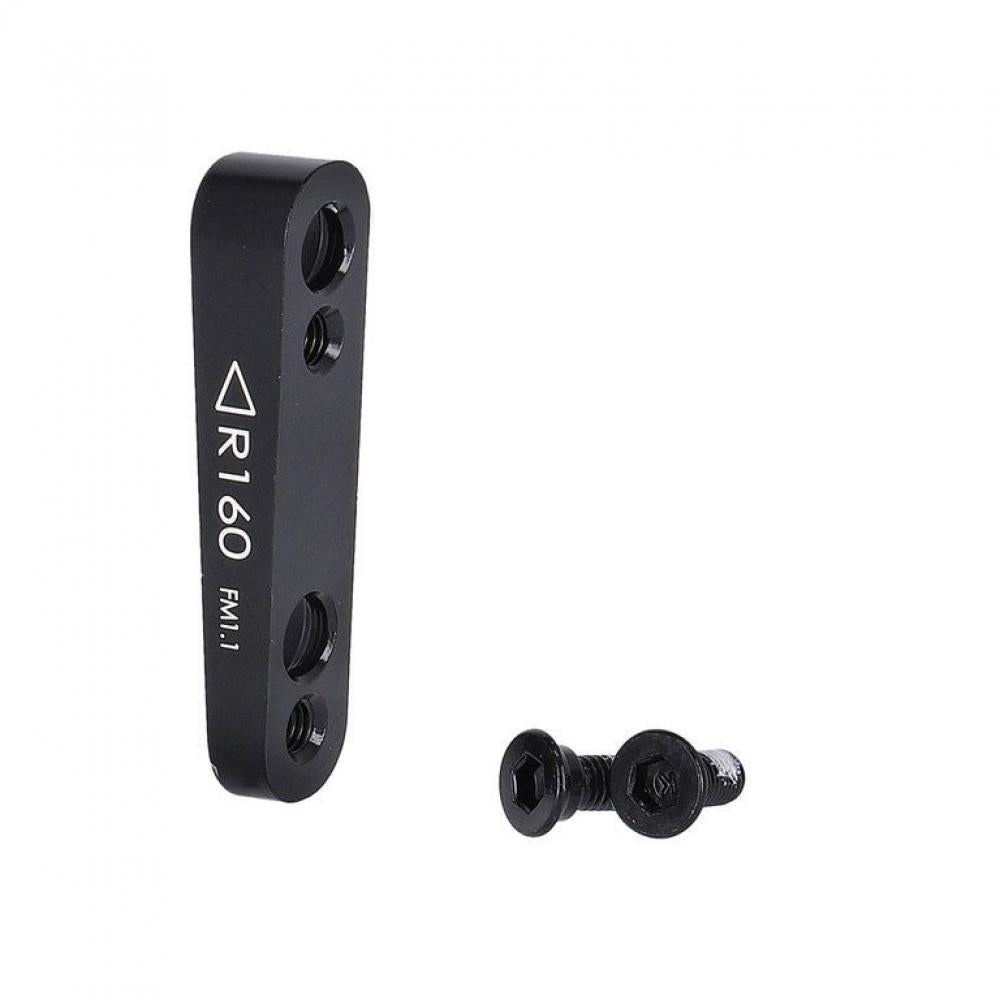 Adapternsb-verpackt, Für Flat Mount Bremse, Schwarz, F6, Für 160mm Hinten, Inkl. Schrauben