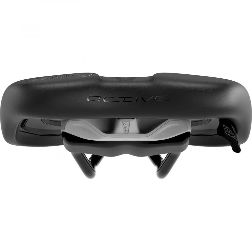 SQlab Sattel 610 Ergolux active 2.1 - 15cm - ergonomischer Trekking- und MTB-Sattel mit active-Technologie