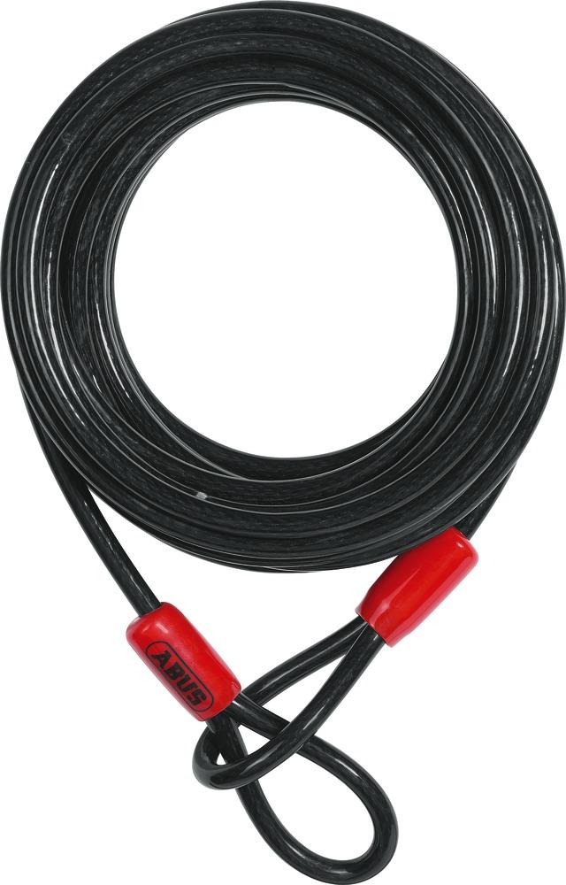 Abus Sicherungskabel Cobra D 10 mm L 1000 cm schwarz