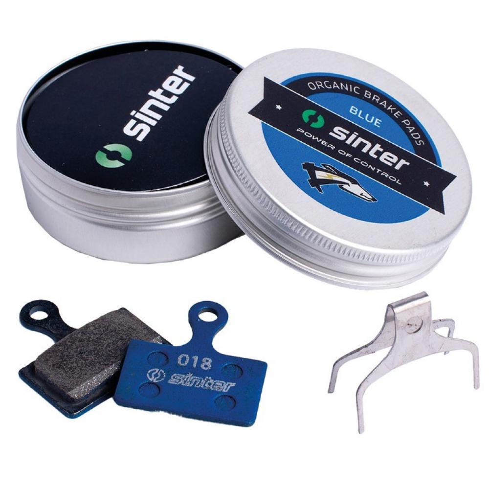 Scheibenbremsbelag Sinter 018 Shimano K Organisch, E-bike, Blau, Set, In Dose