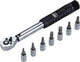 BBB Cycling Drehmomentschluessel Set 2-14 Nm silber - präzise Drehmomentkontrolle