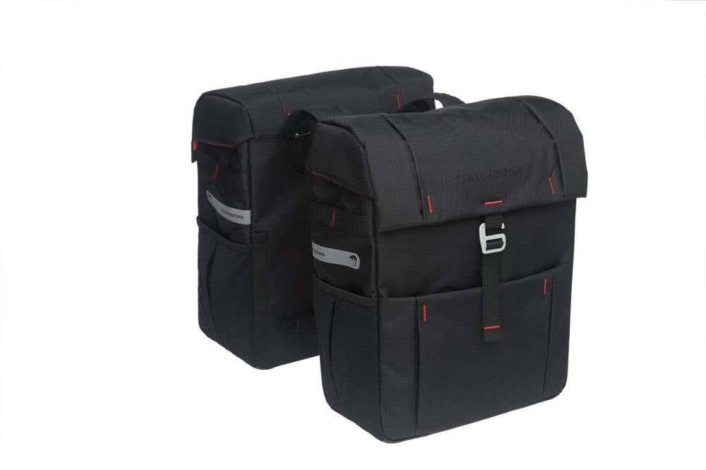 Doppelpacktasche Vigo Double Ii Black 46l Black - Sportliche, Geräumige Gepäckträgertasche