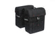 New Looxs Doppelpacktasche Vigo Double II Black 46L Black - sportliche, geräumige Gepäckträgertasche