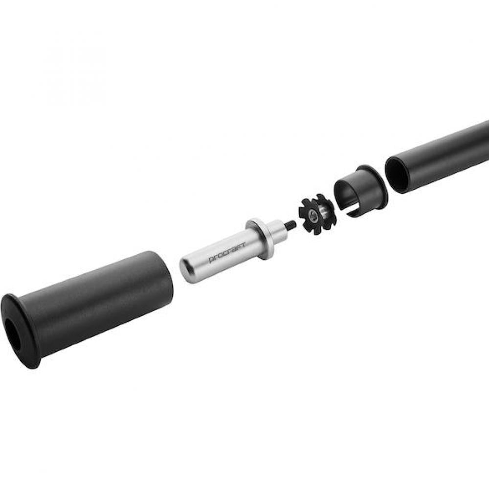 Procraft Krallenmutter Einschlagwerkzeug Advanced Schwarz/Silber für präzise Kralleinschläge 1" / 1 1/8".