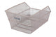Hinterradkorb Basil Cento nude metallic, engmaschig, Stahl, FM