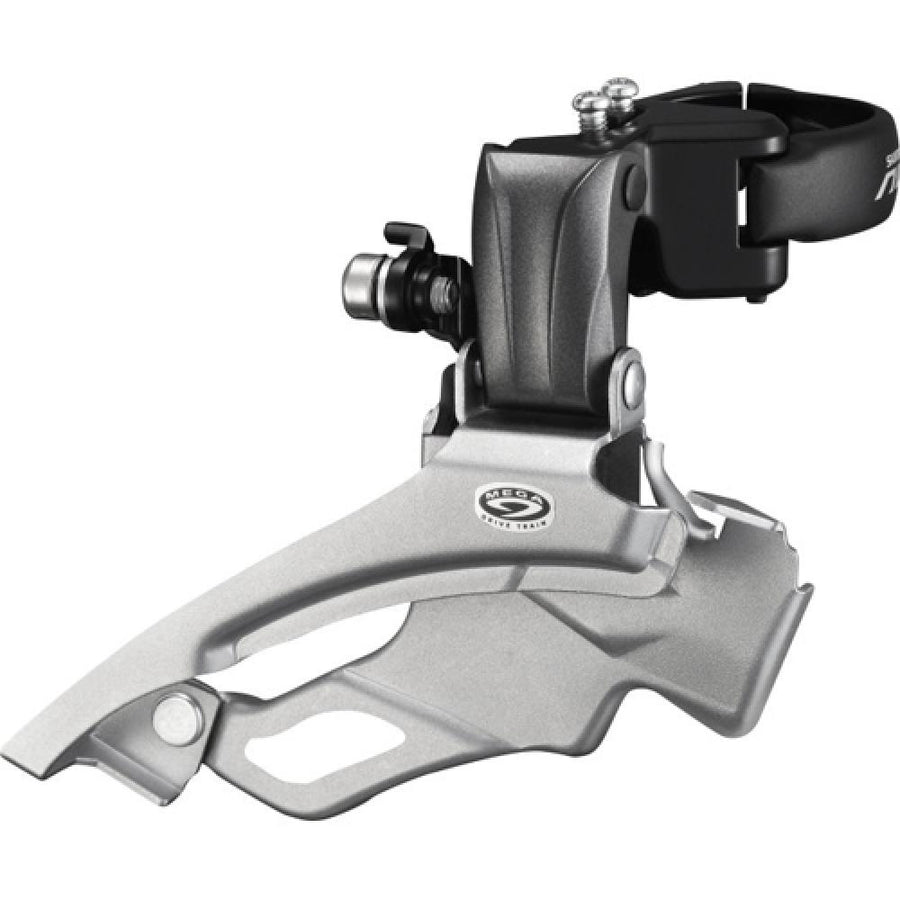 SHIMANO ALTUS FD-M371 Umwerfer 3-fach MTB/Trekking Dual-Pull - präzise Schaltung für Mountainbike und Trekkingrad