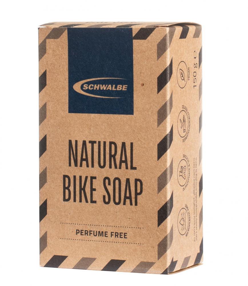 Schwalbe NATURAL BIKE SOAP - kompakte Seife im Set für schonende Fahrradreinigung