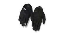 Giro Tessa Gel LF Fahrradhandschuhe Damen, schwarz, Größe M, Gel-Polsterung, atmungsaktives Stretchmaterial, AX Suede Synthetik-Leder, Touchscreen-kompatibel, Klettverschluss, Mikrofaser-Daumen