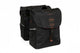 New Looxs Doppelpacktasche Vigo Double Black Orange 2x 18 l Orange - geräumige Gepäckträgertasche