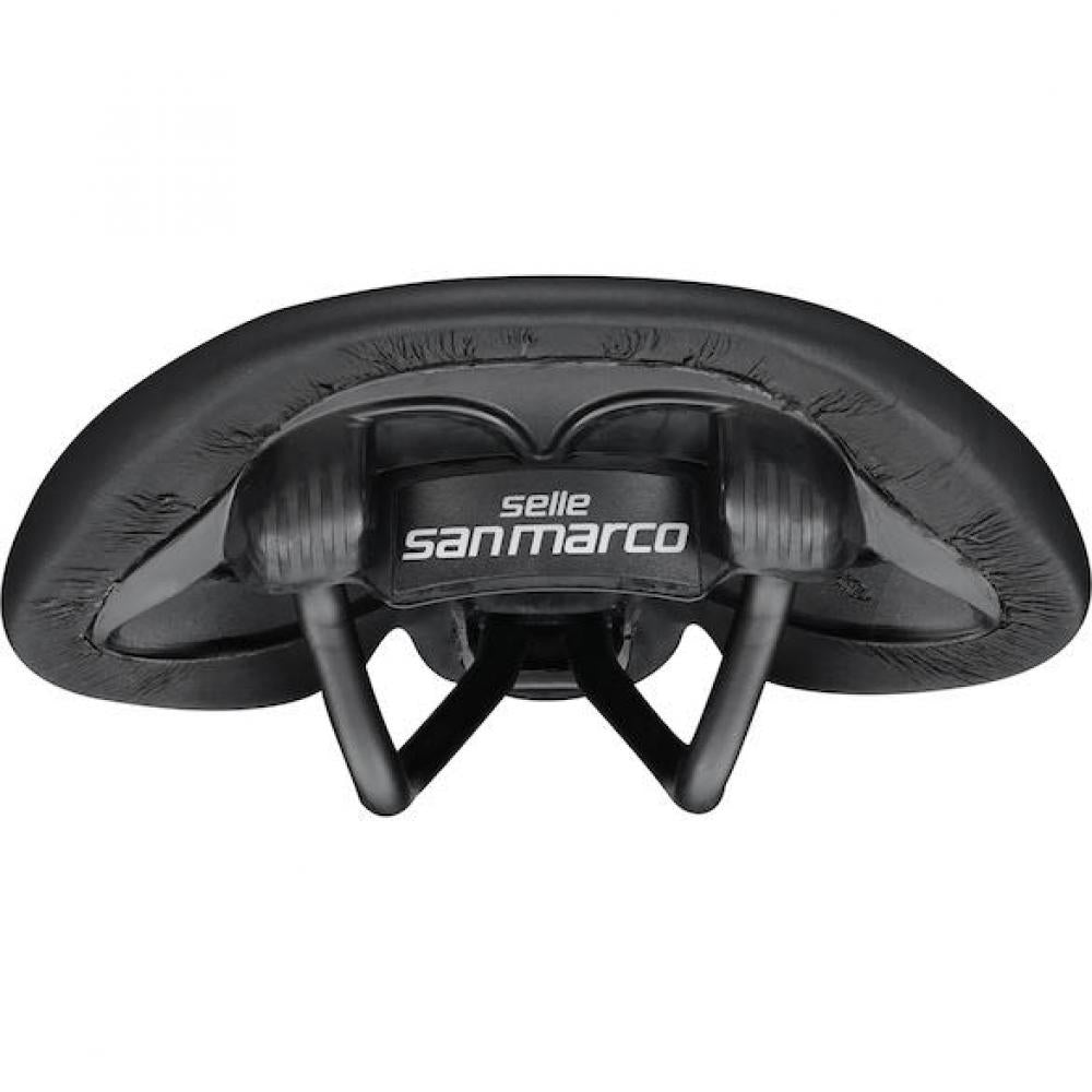 Selle San Marco Sattel Allroad Dynamic 146 x 268 mm Schwarz - komfortabler Gravel- und Touring-Sattel
