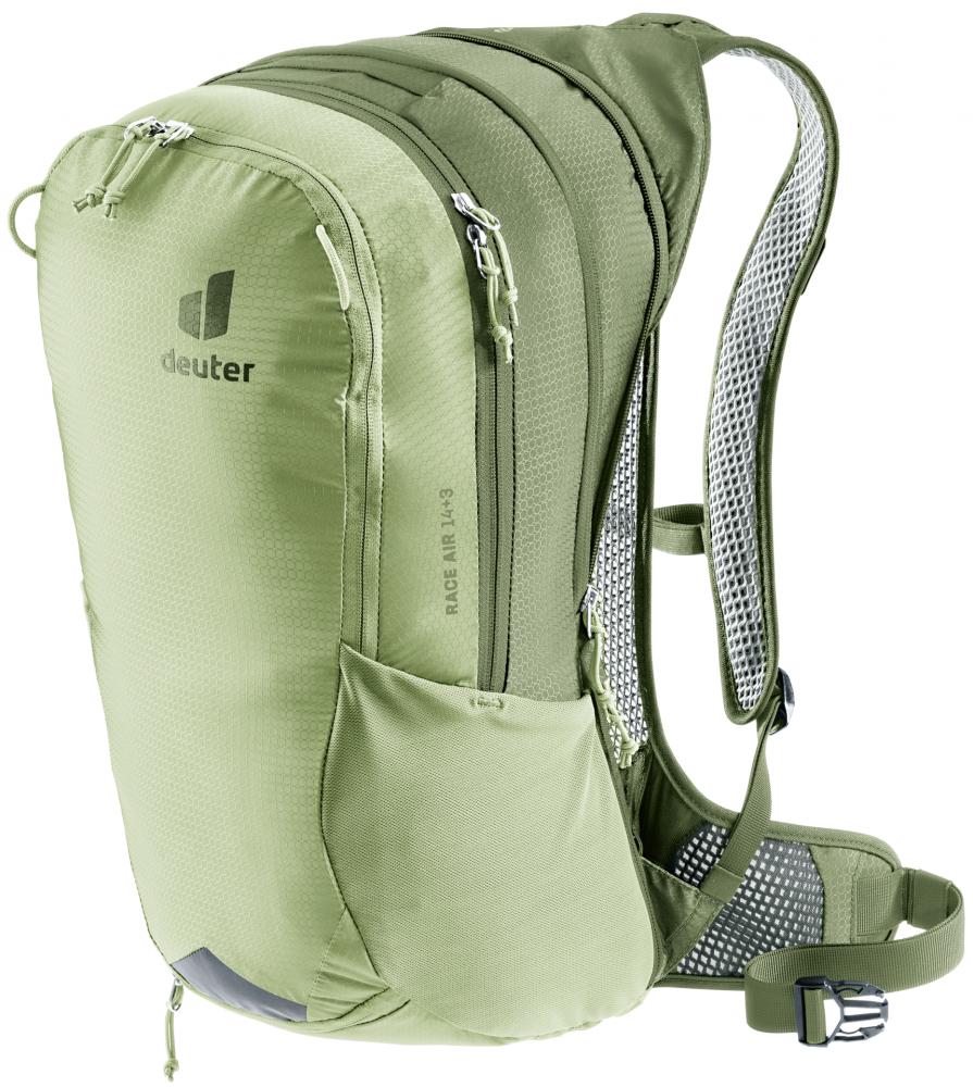 Deuter Race Air 14+3 Fahrradrucksack mineral-grove - 940g ultraleicht & belüftet
