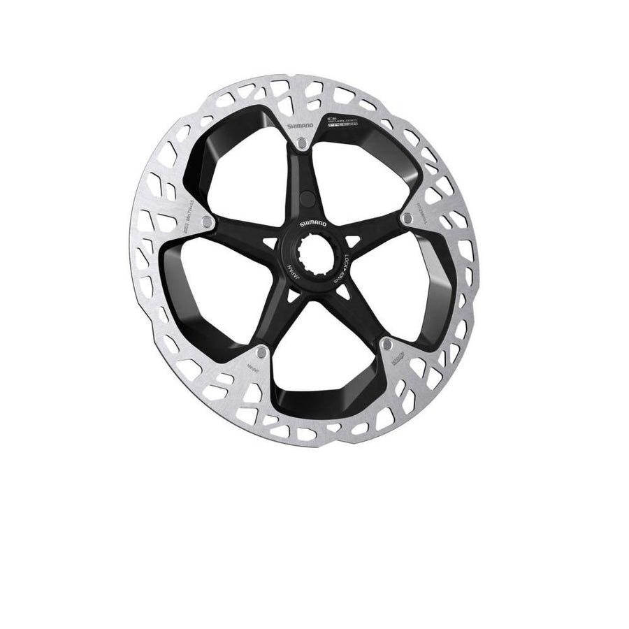 SHIMANO Bremsscheibe RT-EM910 160 mm mit Magnet - präziser Speed-Sensor für E-Bikes