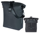 Basil SoHo MIK Side Umhängetasche 17 Liter - wasserdicht, Rolltop, MIK-Side-Montage, IPX3, Nordlicht, nachtschwarz