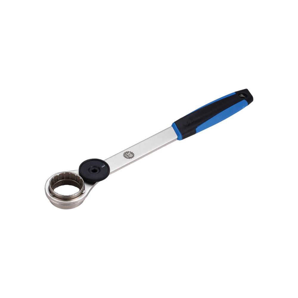 Tretlagerabzieher Bracketgrip 16 Notch 39/41mm Od Schwarz/blau