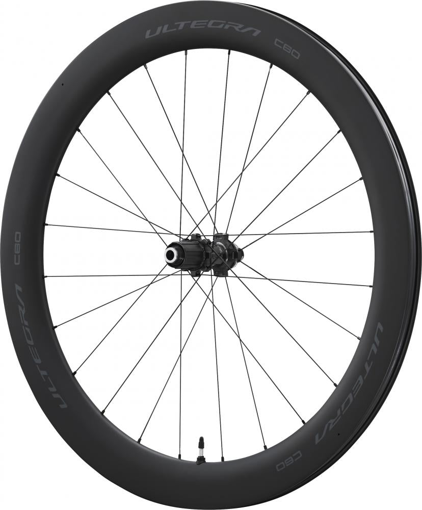 SHIMANO Laufradsatz ULTEGRA WH-R8170 C60 TL - 28 Zoll, Disc, Tubeless, Rennrad 28" 24 Loch Center-Lock 100x12 mm